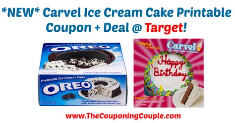 Carvel Ice Cream Coupons Printable