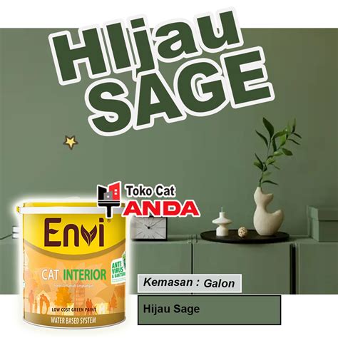 Cat Hijau Sage