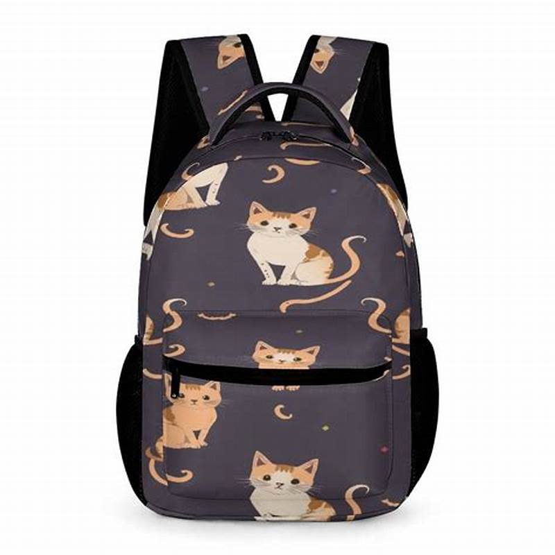 Cat Pattern Backpack