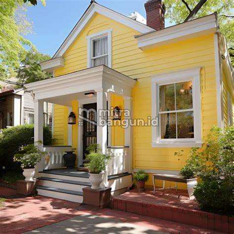 Cat Rumah Warna Kuning