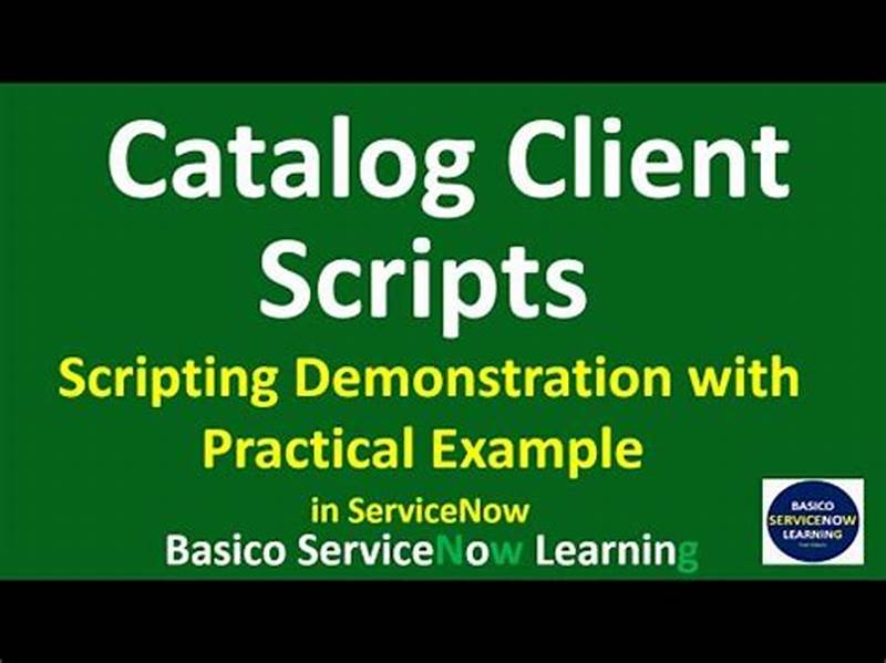 Catalog Client Script Get Reference