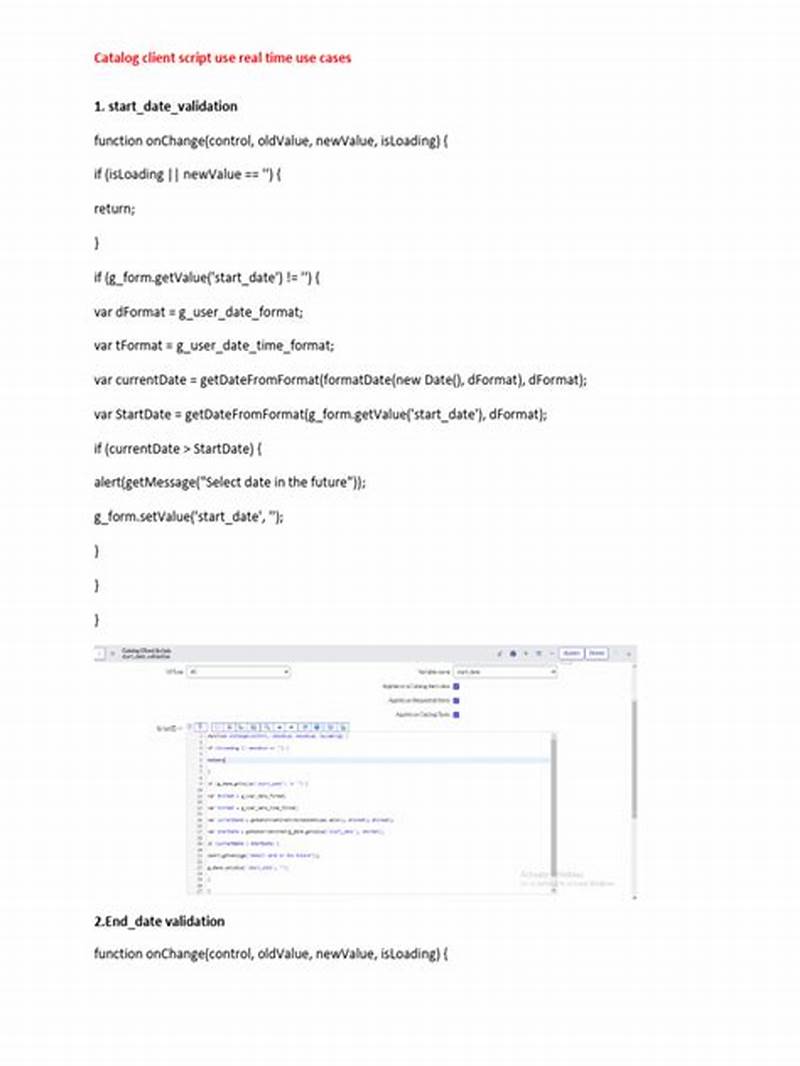 Catalog Client Script To Populate Created By
