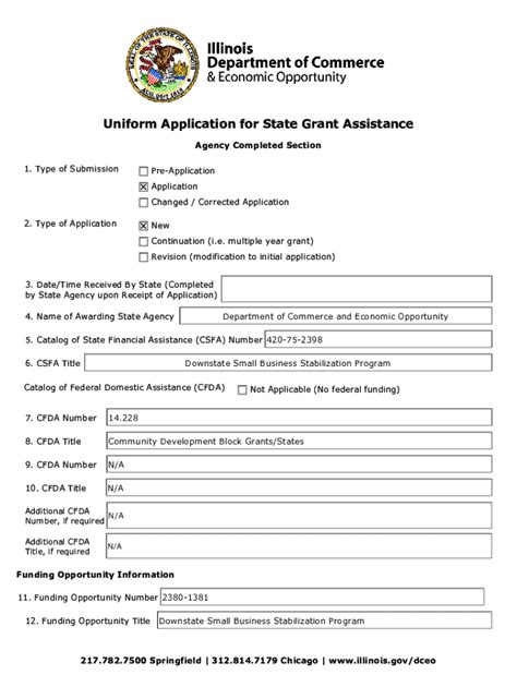 Catalog Of State Financial Assistance Csfa