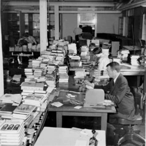 Cataloging Department In Library