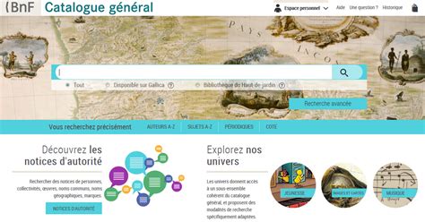 Catalogue Generale Bnf