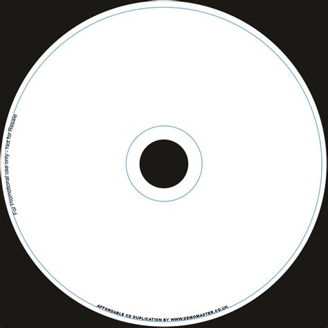 Cd Disk Label Template