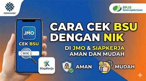 Cek BSU JMO