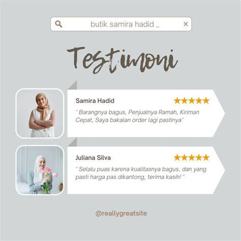 Cek Ulasan dan Testimoni
