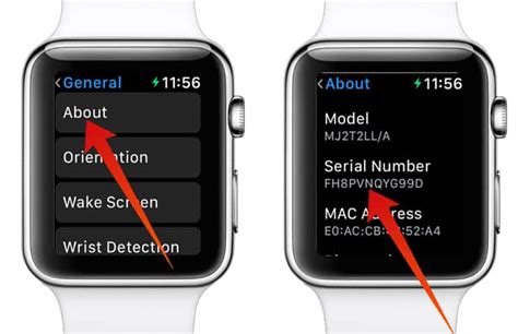 Cek serial number Apple Watch