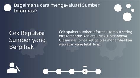 Cek sumber informasi