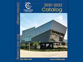 Cerritos College Spring 20245 Course Catalog
