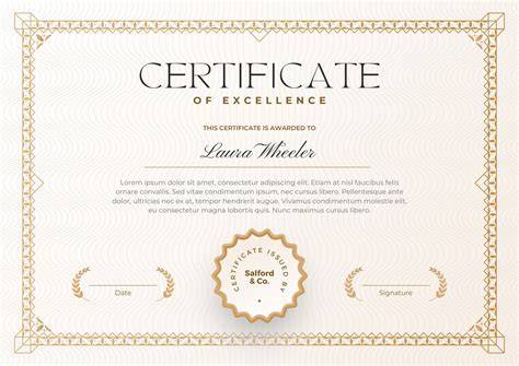 Certificate Diploma Template