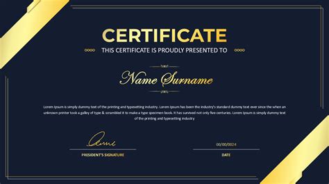 Certificate Template Names