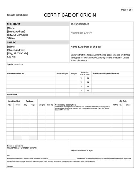 Contoh format surat keterangan asal
