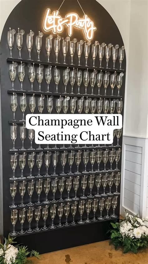 Champagne Wall Seating Chart