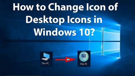 Change Icon for Link On Desktop
