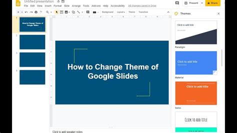 Change the theme