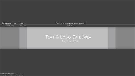 Channel Art Templates Youtube