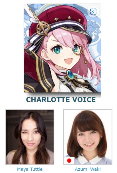 Charlotte voice actor