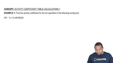 Chart Of Radii To Use In Activity Coefficient Calculations