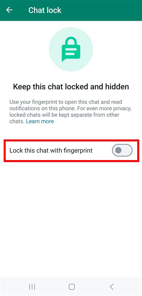 Chat Lock