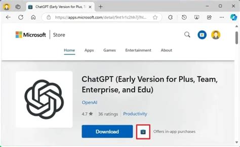 ChatGPT di PC