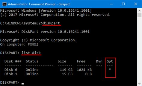 Check Disk Command Prompt