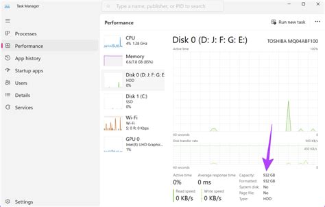 Check Hard Drive Type Task Manager Windows