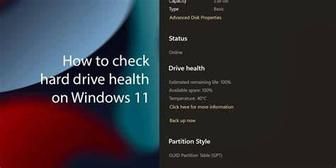 Check Hard Drive Type Windows 11 Settings