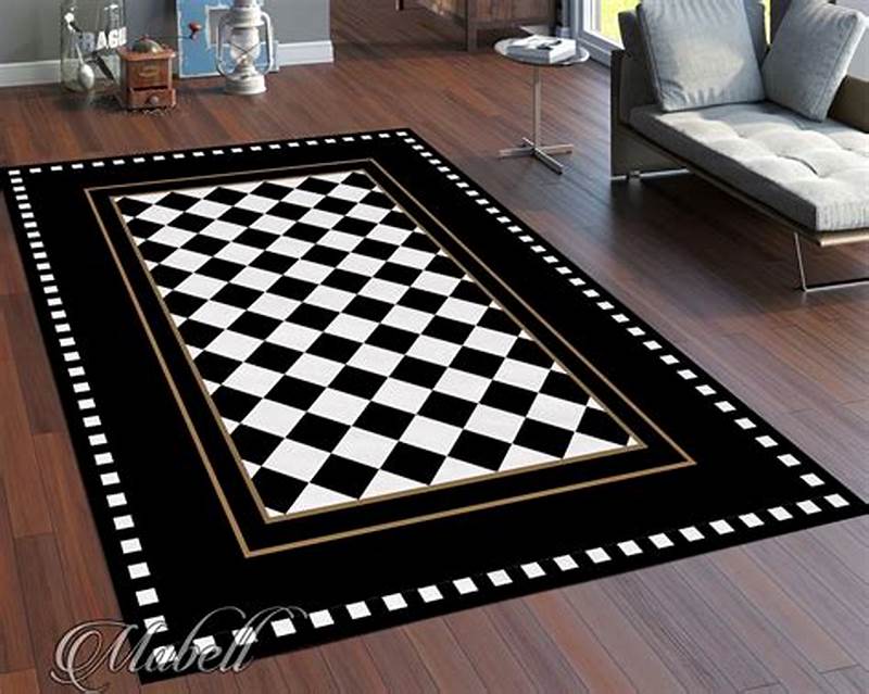 Check Pattern Rug