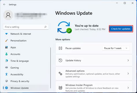 Check for Updates Manually