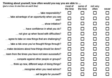 Checkbox Questionnaire Template