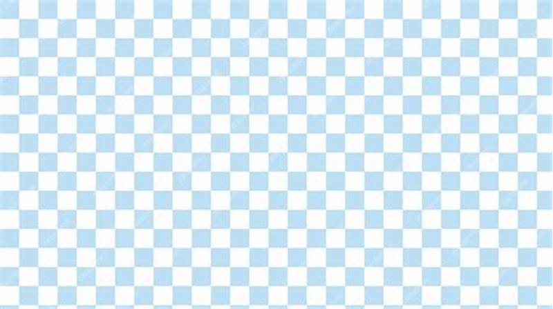 Checkered Pattern Blue