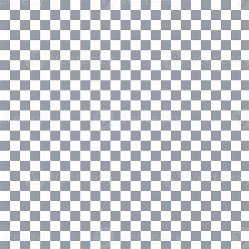 Checkered Pattern Transparent Background