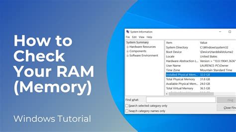 Checking RAM