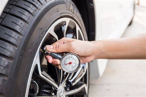 Checking car tires