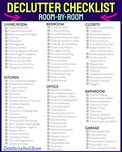 Checklist Tips