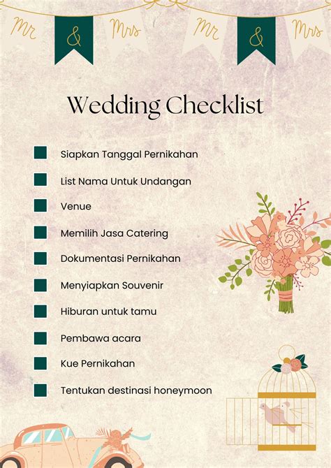 Checklist Undangan