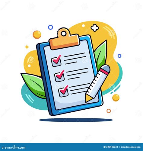 Checklist illustration