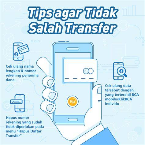 Checklist tips menghindari salah transfer