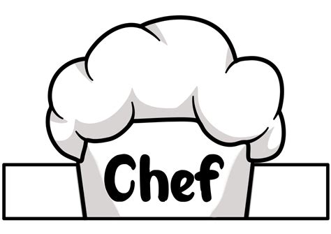 Chef Hat Template