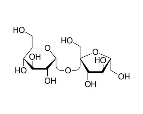 Chemical structure sugar