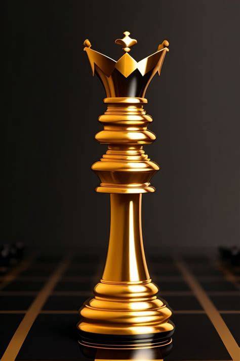 Chess queen piece
