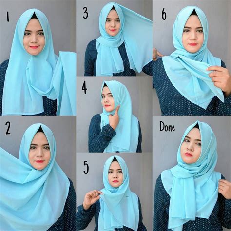Chic and Modern Tutorial Hijab Kebaya Segi Empat