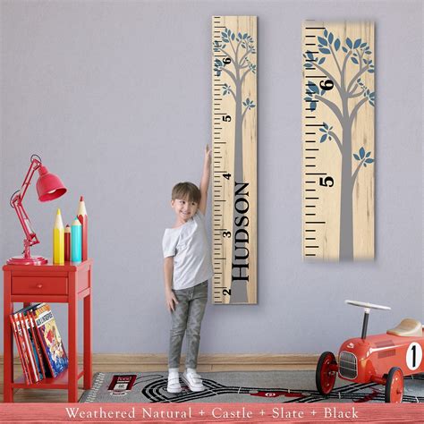 Child Growth Chart Wooden
