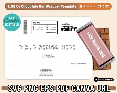 Chocolate Bar Template