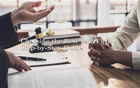 Choosing a Law Firm with Proven Success: A Guide to Finding the Right Legal Representation