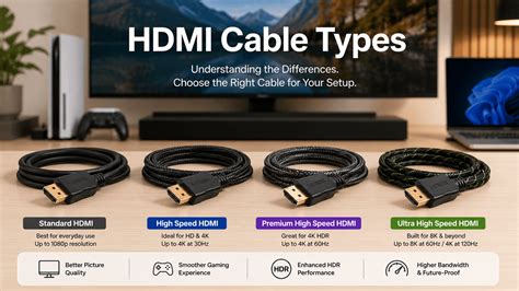 Choosing the right HDMI cable