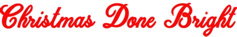 Christmas Done Bright Catalog