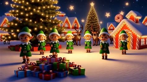 Christmas Elf Screensaver